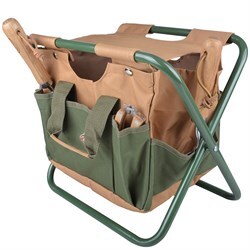 siège range-outils pliable
